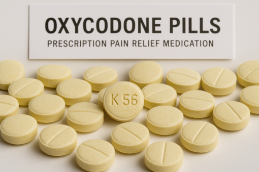 Oxycodone pills in USA